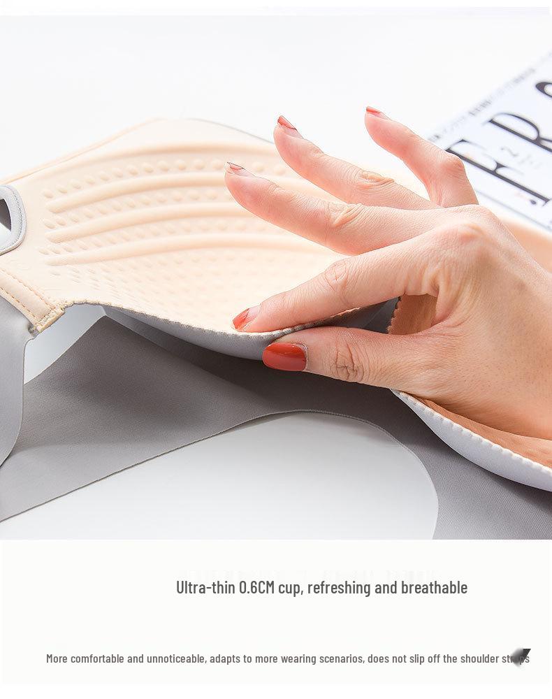 Ultra-Thin Seamless Plus Size Bra for Full Coverage & Anti-Sagging