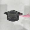 1/5/10PCS With Tassel Graduation Cap Candy Card Clear Greeting Card  Graduation Party