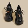 Fashion New British-style retro thick-soled loafers are versatile, casual and sporty height-increasing single shoes for women