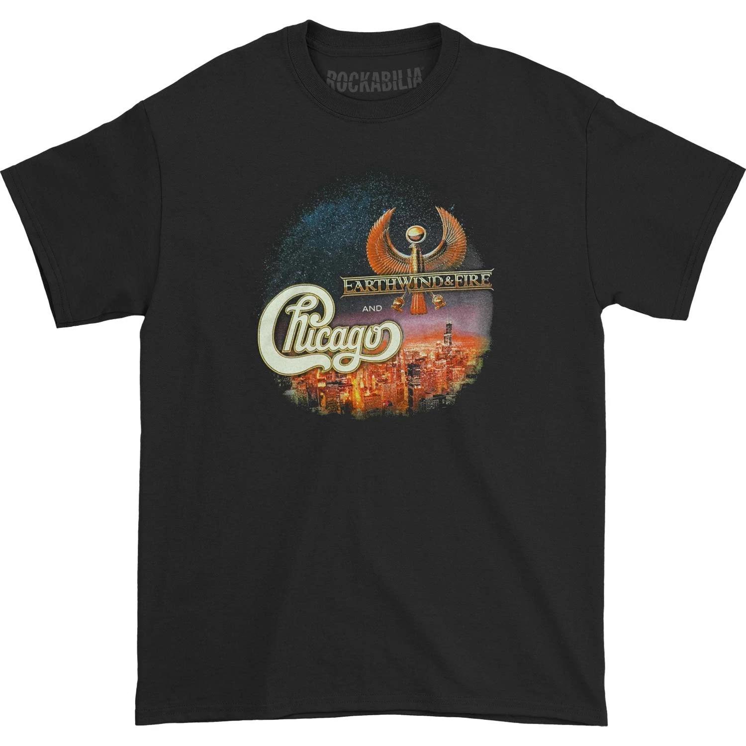 Men s Chicago T-shirt Small Black L
