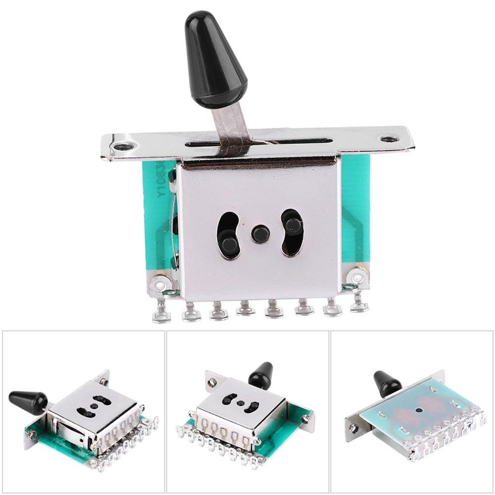 5-Way Position Guitar Lever Switch Metal Electric Guitar Pot Switch For Guitar
