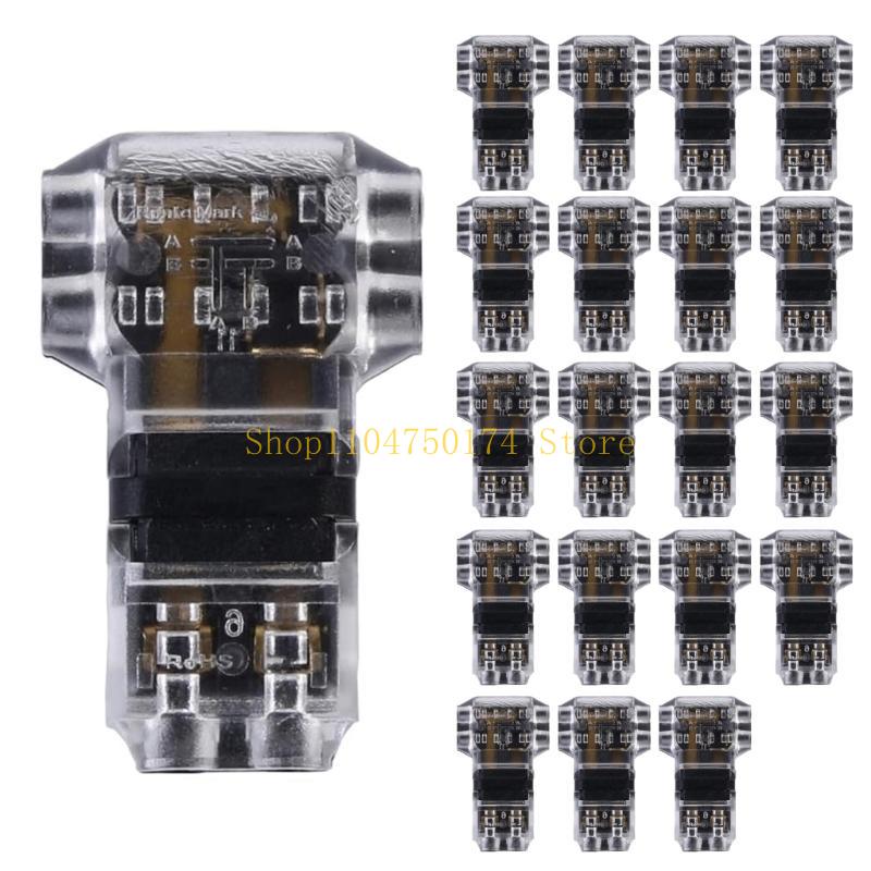 20Pcs T Tap Wire Connectors Low Voltages and High Voltages Wire Connector top sale