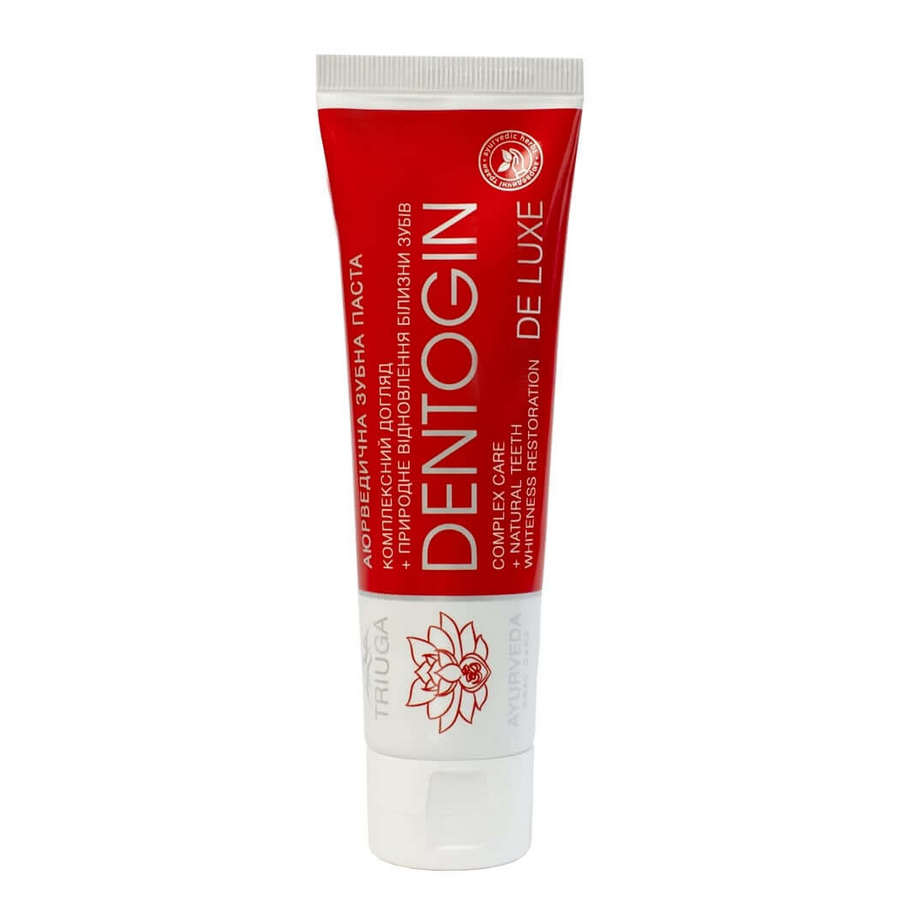 

Triyuga. Dentogin Deluxe Toothpaste Natural Restoration of Teeth Whiteness, 100 g
