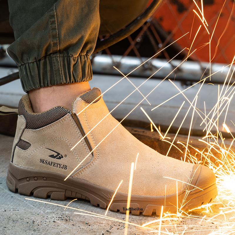 Plastic Toe Insulation Shoes 6KV Men Work Boots Puncture-Proof Indestructible Shoes Safety Boots Men Welder Insulated Work Shoes