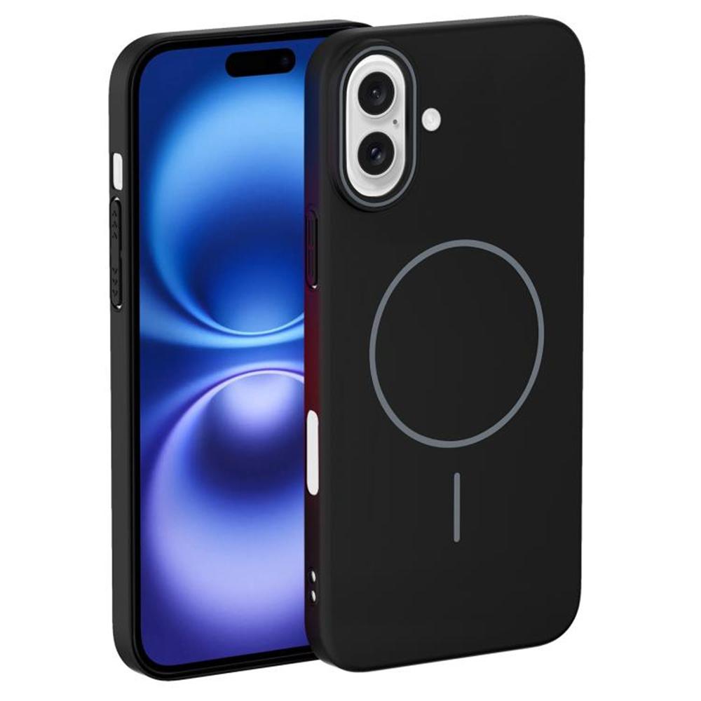 

For iPhone 16 Case Compatible with MagSafe Slim PC Phone Back Cover A