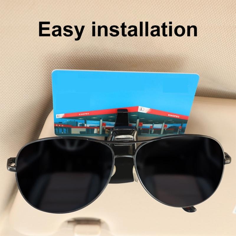Pack Of 10 Car Visors Eyewear Clip with Quick Installation Universal Vehicle Fit Car Accessories Visors Sunglasses Clip