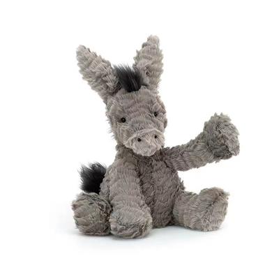 23/40/60CM Carino Burro Peluche Giocattoli Adorabile Grigio Asino Bambole di Peluche Morbido Animale per Neonato Compleanno Camera Decorazione Regali