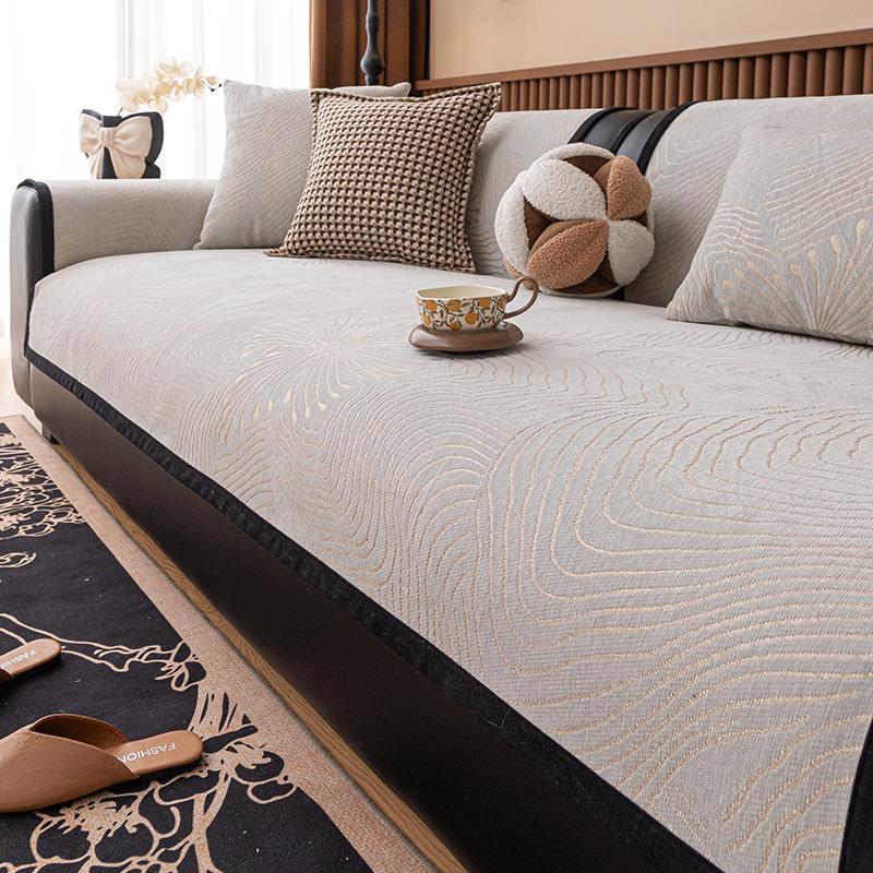 New Sofa Cushion, Universal Sofa Towel For All Seasons, Light Luxury And High-End One-Piece Combination Sofa Cover Cushion