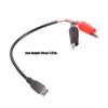 Set of 5 Universal Alligator Clip to Type C Power Cord Charging Solution for Any Device Compatibility Solar Applications