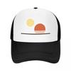 Binary Sunset Baseball Cap Funny Hats Luxury Hat Military  Man Women S Mens