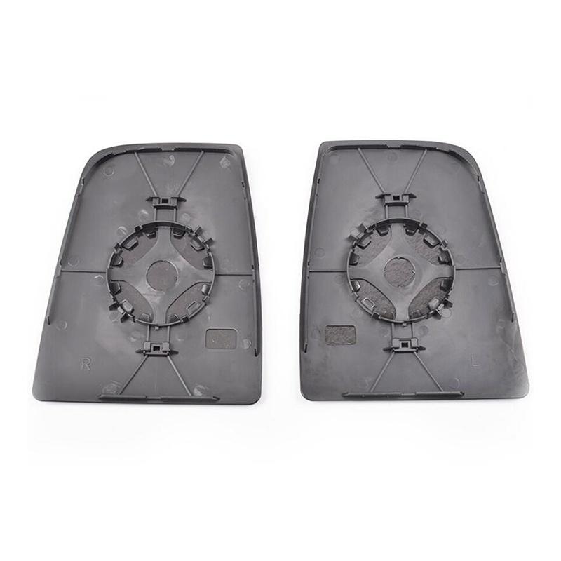 Pair Car Left/Right Rear View Mirror Glass Unheated Upper Side Rearview for Ford Transit MK8 2014-2020