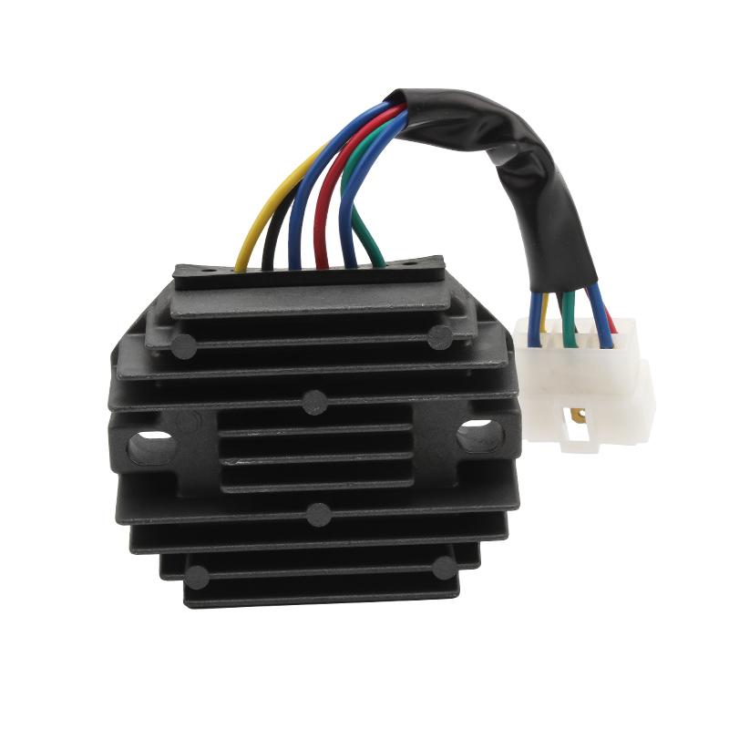 12v Motorcycle Voltage Regulator Electronic Ignition Voltage Rectifier RS5101 6 Wires for Kubota Grasshopper RS5155 AC To DC