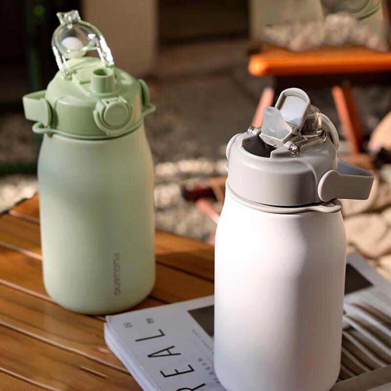 Fuguang FGZ2215 316L Stainless Steel Dual-Mouth Insulated Bottle, 1800ml