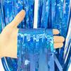 1x2m Laser Rain Tinsel Garland Door Curtain for Weddings, Christmas, Birthdays, and Party Backdrops