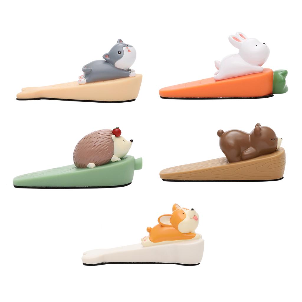 Cartoon Door Stopper Safety Edge Bumpers Heavy Duty PVC for Baby Family Door