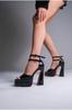 Women's Fashion Style Special Design Double Platform Shoes