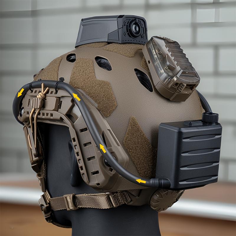 Strategic Goggles Defogger Adjustable Anti-Fog Pump Lightweight Cordless Goggles Defogging Fan for Glasses Ski Mask Clear Vision