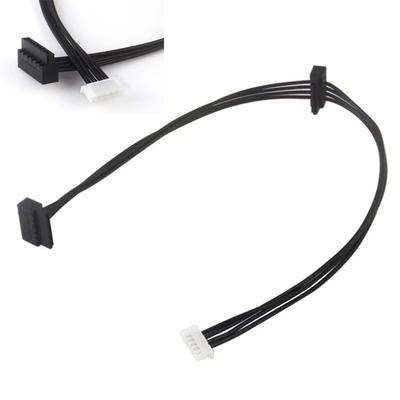 Cable for Acer AXC Motherboard SATA Hard Drive Power Supply Cable 1 To 2 Small 6Pin To SATA Cord OD 2.1mm 18AWG Pure Copper Line
