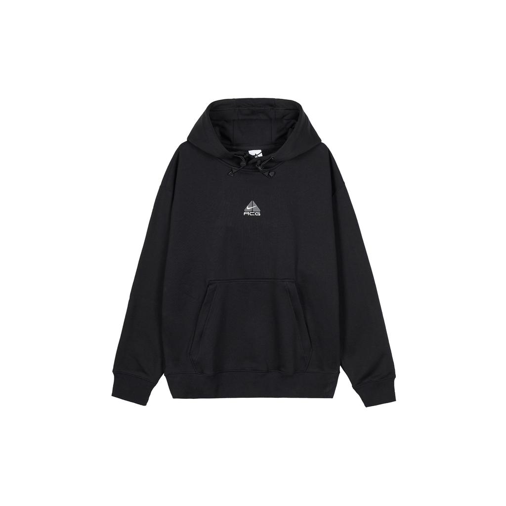 Nike Therma-FIT Logo Print Hoodie Pullover Long Sleeve Sweatshirt Unisex Tops Black DH3088-013