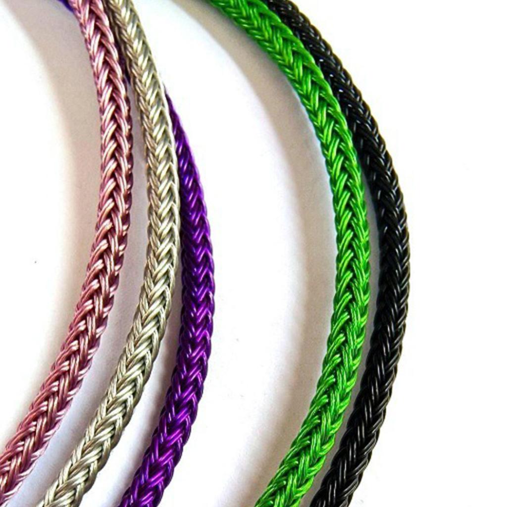 Sturdy Waxed Polyester String for Bracelet Crafting Jewelry Making Supplies 1M Per Roll 1MM Diameter Multicolor