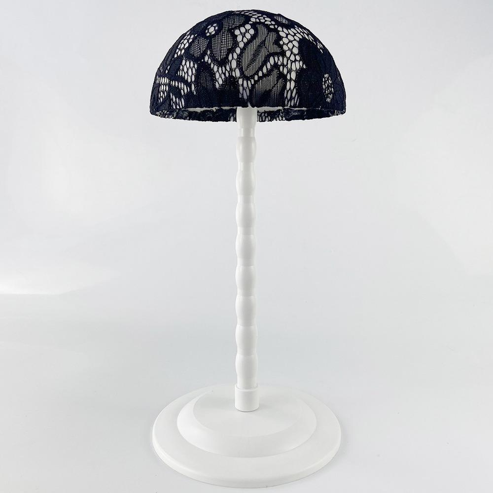 

Lace Wig Head Stand Folding Wig Display Holder Durable Wig Head Holders Wig Display чёрный