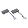 Carbon Brush Replacement Kit 2pcs Compatible with DW777 DW771 DW770 Mitre Saws 659512-00 D27113 Motor Brush Set