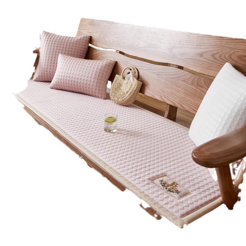 Cool Doudou Massivholz Sofakissen Sommer Neu Sofamatte Mahagoni Sofabezug Hochwertiges Kaltseide Cooles Kissen