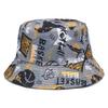 Design Print Letter Bucket Hat Spring Summer New Outdoor Sun Hats Fashion Football Letter Print Fisherman Cap Men