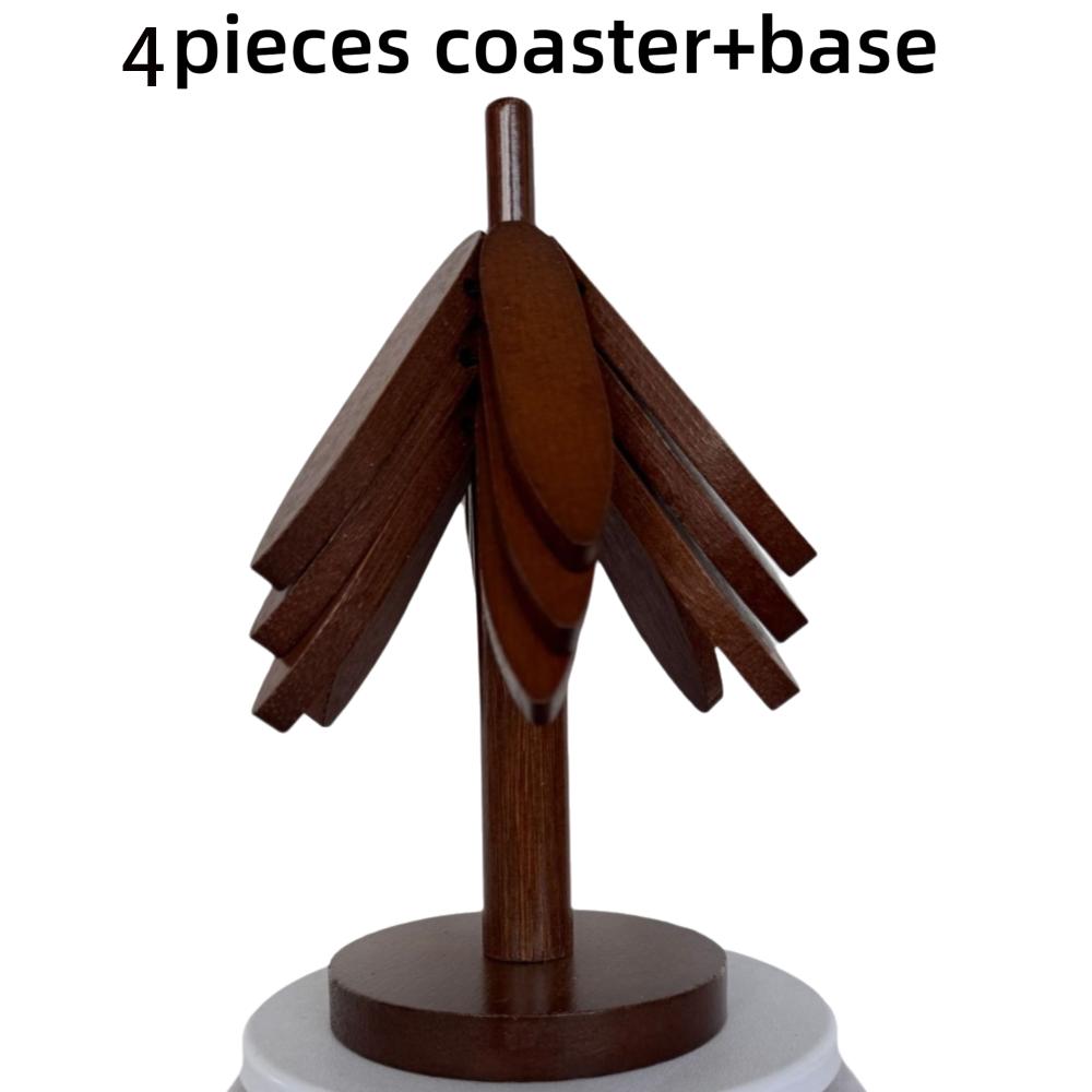 New Anti Heat Tree Design Coaster Tree Shape Household Ornaments Heat Insulating Mat Non-slip Stand Tree Design Coaster