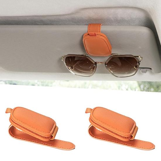 Universal Car Sun Visor Sunglasses Holder Plastic Clip for Eyeglasses Multi-Functional Storage Organizer for Card And Bill