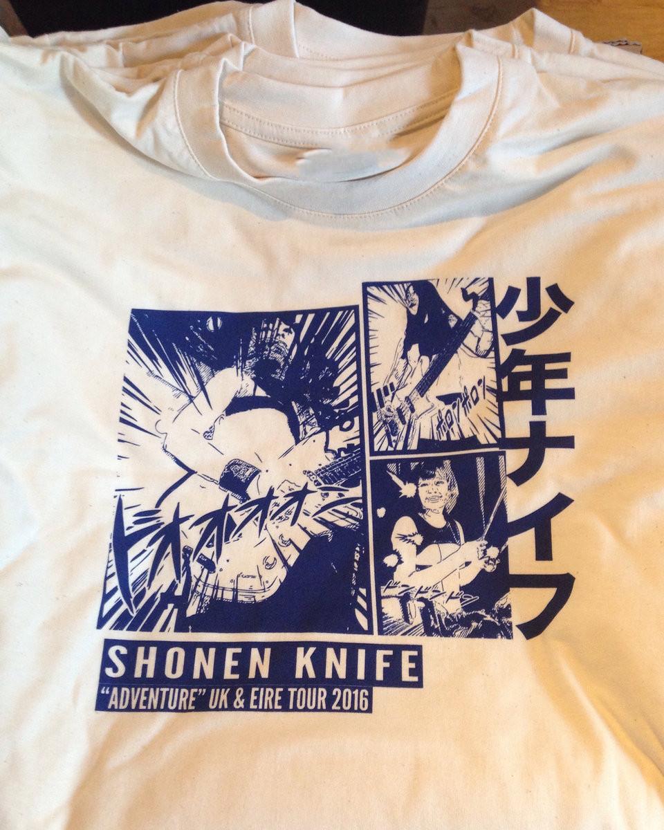 VTG band Shonen Knife band white T-shirt All sizes 1F1885 XXXXL