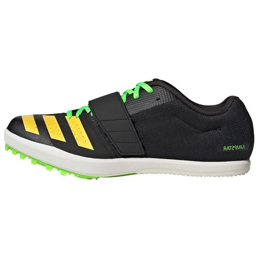 Adidas Jumpstar Удобные Кроссовки из Синтетической Кожи с Амортизацией, Нескользящие, Износостойкие, Низкие, Повседневные, для Бега, Унисекс, Черные/Желтые GY8415 44