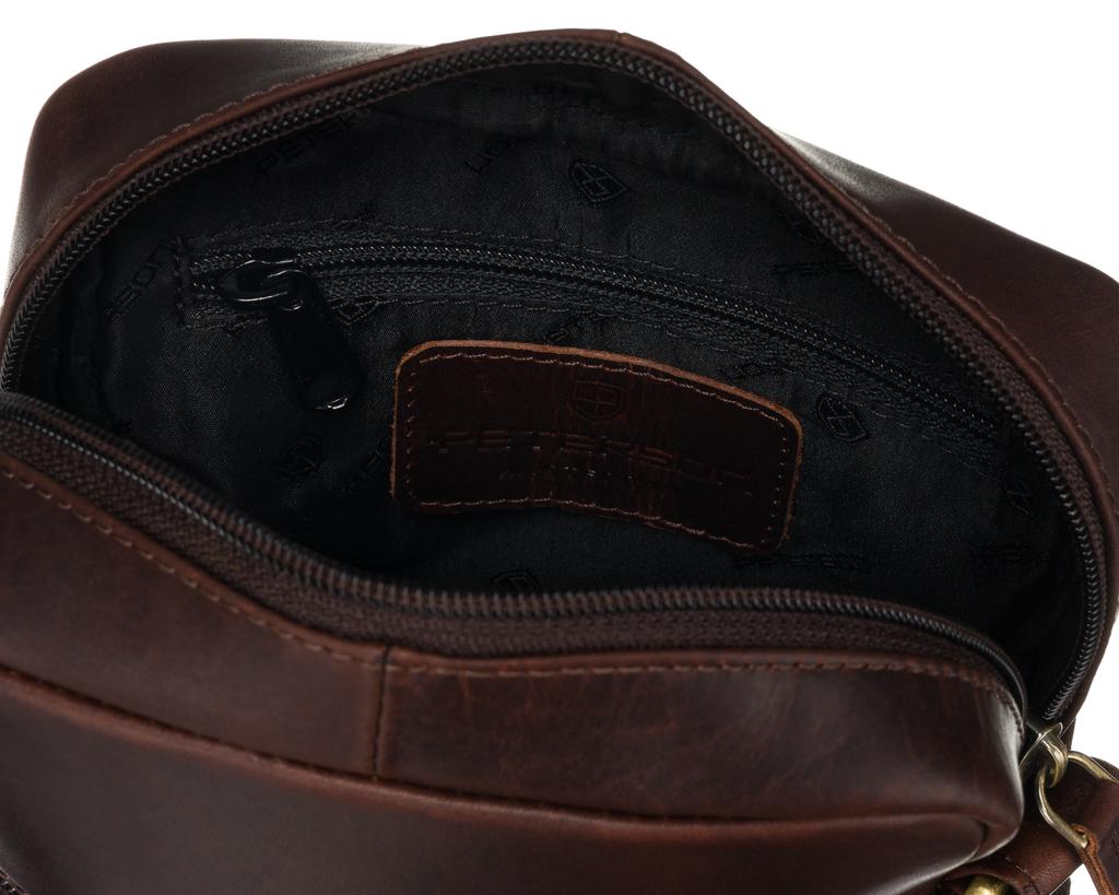 PTN 704E-OPU-6729 Brown Leather Bag