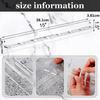 Acrylic Eyeglasses Holder Wall Mounted Sunglasses Organizer Storage Eyewear Display Hanger Rack Jewelry Shelf