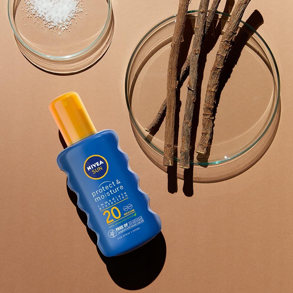 Nivea Protect & Moisture SPF20 Sun Protection Spray