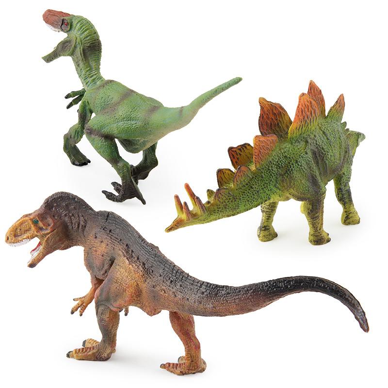 Xd-4 Simulation Animal Model Dinosaur Toy Velociraptor Heterodon Hollow Ornament Cake Decoration
