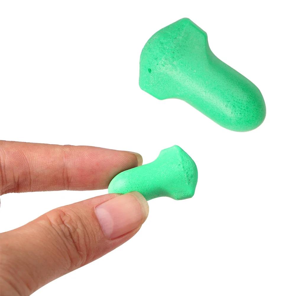 3/5/10/12Pairs Soft Foam Ear Plugs Ear Protection Earplugs Anti-Noise Sleeping Plugs For Travel Foam Soft Noise Reduction