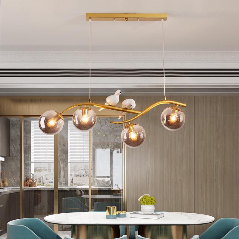 Nordic Modern Minimalist LED Pendant Light for Dining Table or Bar - Little Bird Design, Popular Internet Celebrity Style