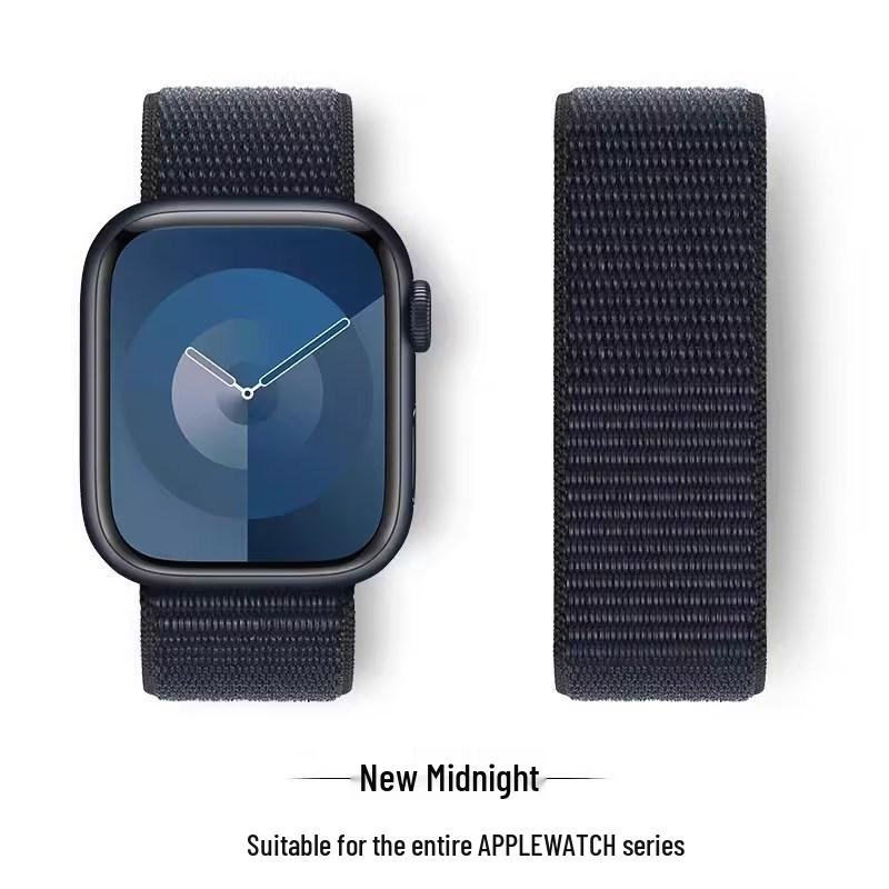 Nylon Braided Strap for Apple Watch Ultra, Series 9-4