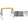 Tréteau De Travail Pliable - Brennenstuhl MB 120 KH - Noir/jaune - Acier - 120 Kg