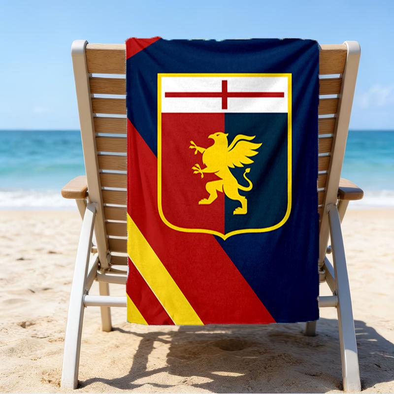 Shield With Griffin Cross Beach Towel - Soft, Absorbent Microfiber, Lightweight, Ideal for The Beach, Parties, Travel, Camping fan gifts