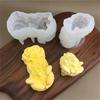 3D Lion Silicone Pastries Molds for Mousse Cake Dessert Baking Treat Molds for Puddings Pastry Jellies and Soap Making