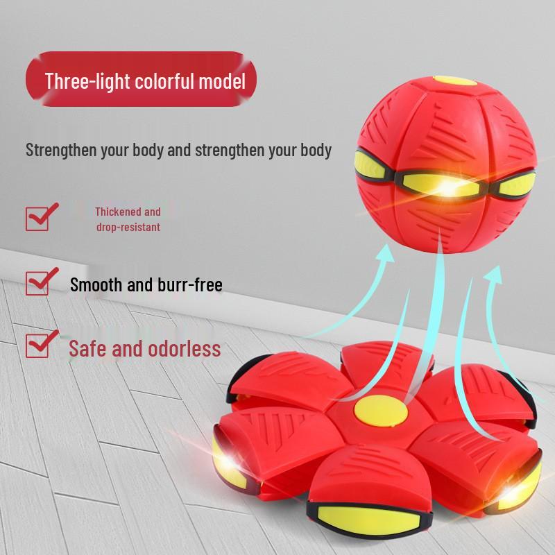 UFO Elastic Stomp Ball: Transforming Outdoor Sports Toy for Kids
