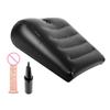 Portable Lightweight Adult Support Pillow PVC Inflatable Wedge Pillow With Hold For Dildo Sex Position Couple Sex Cushion