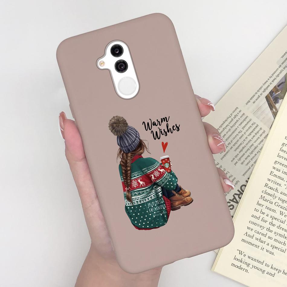 Case For Huawei Mate 20 Lite Cute Astronaut Soft Matte Silicone Bumper For Huawei Mate 20lite Phone Back Cover Coque Bumper Capa