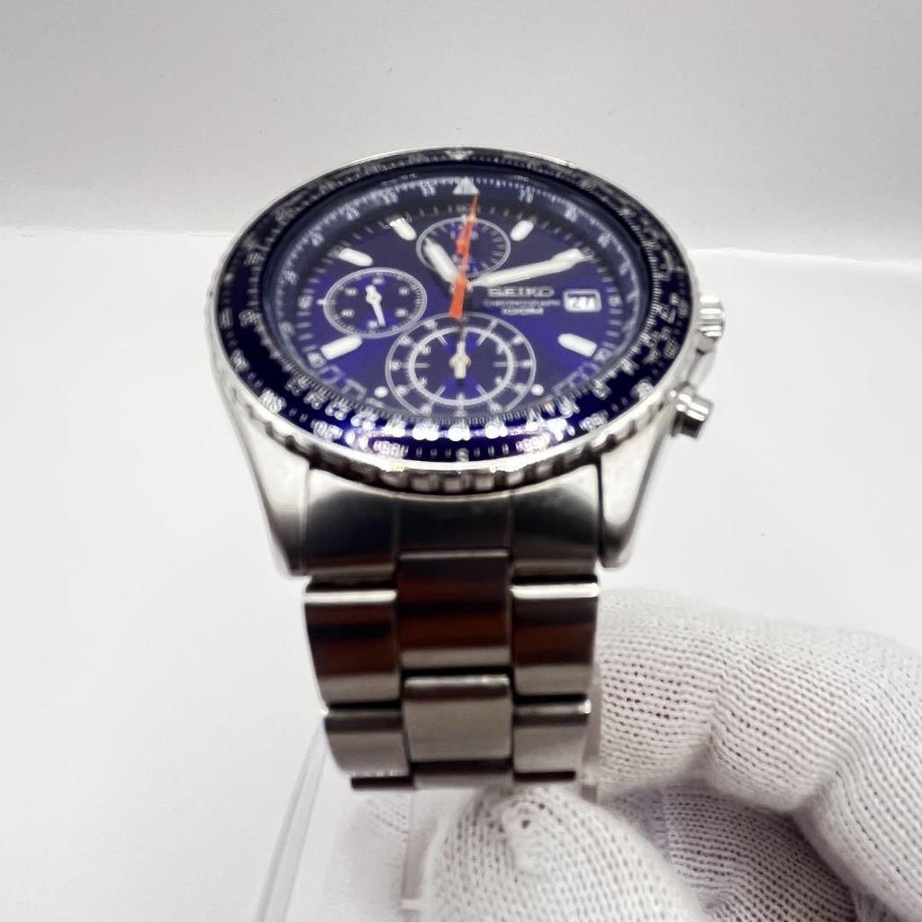 [USED] SEIKO Chronograph 7T92-0CF0 Working Blue
