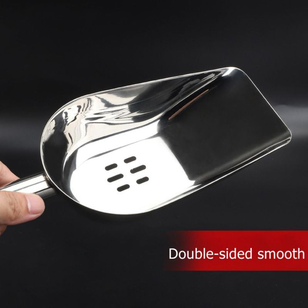 Küchenhelfer Bar Eisschaufel Edelstahl Eisschaufel Hochwertige Eisschaufeln für Getreide