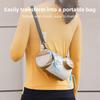 ESLNF Large-capacity Bicycle Bag Cartoon Velcro DIY Bicycle Front Bag Outdoor Cycling Storage Bag Cute Shoulder Bag