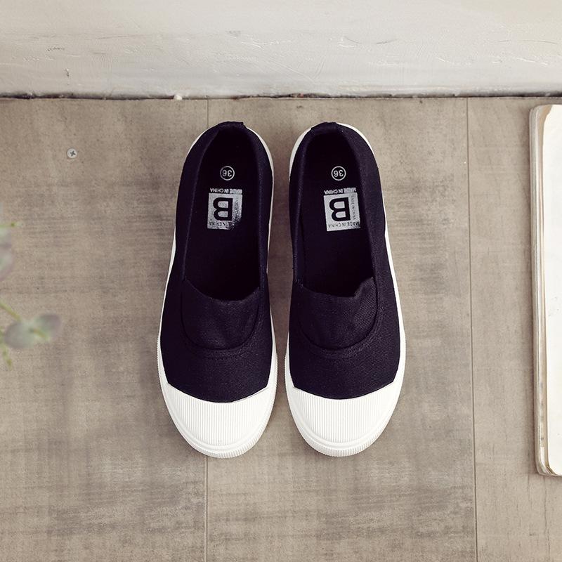 2025 Spring Canvas Shoes: Unisex Casual Low-Cut Flats in Korean Style