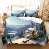 Van Gogh Oil Painting Art Bedding Set Queen King Size Bedroom Decor Quilt Cover Pillowcase Duvet Cover Home Textile